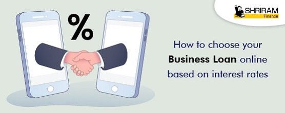 How to select your business loan online based on interest rates