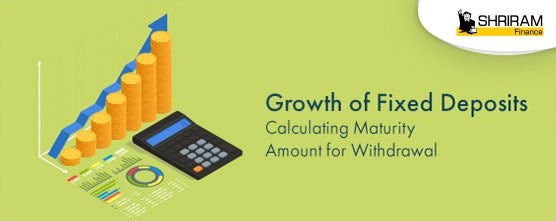 Growth of Fixed Deposits: Calculating Maturity Amount for Withdrawal