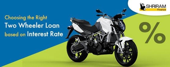 Interest Rate Charged on a Two Wheeler Loan