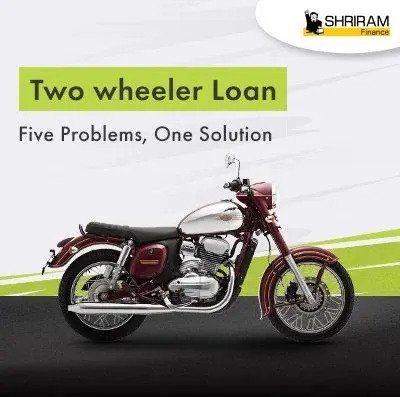 Two-wheeler loan: - five problems, one solution