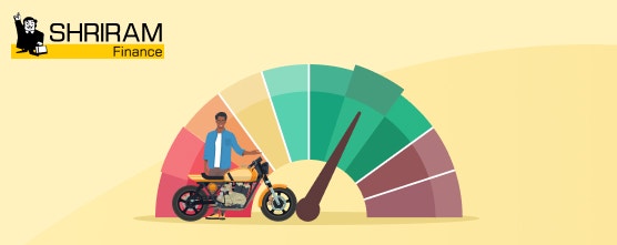 credit score is required to get a loan on a two wheeler