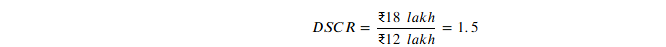 DSCR example